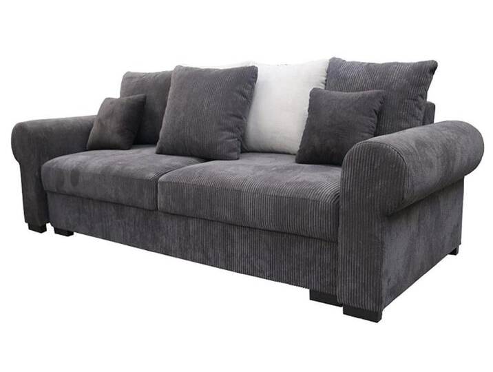 Xlmoebel Schlafsofa Großes XXL Schlafsofa mit Lounge-Charakter für das Wohnzimmer 256cm, Hergestellt in Europa, schwarz Xlmoebel Schlafsofa Großes XXL Schlafsofa mit Lounge-Charakter für das Wohnzimmer 256cm, Hergestellt in Europa, schwarz von OTTO