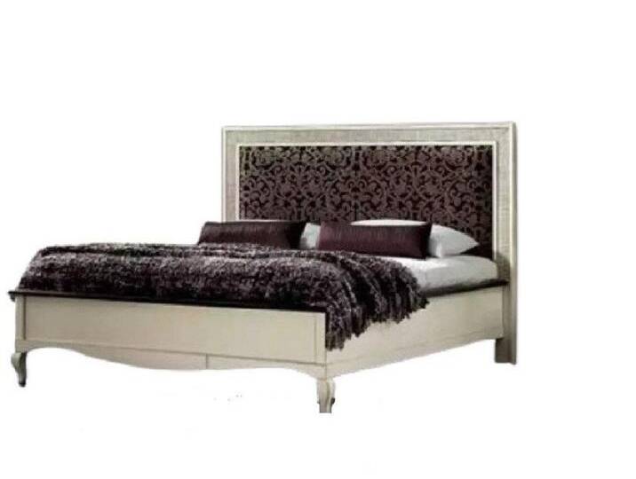 Xlmoebel Schlafzimmer-Set Design-Bett ohne Matratze und zwei Nachttische modern, (3-tlg., Bett + 2x Nachttische), Hergestellt in Europa, weiß von OTTO