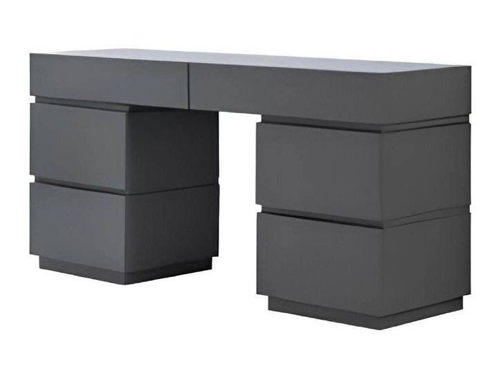 Xlmoebel Schminktisch Spiegelndes Luxusdesign für moderne Schlafzimmermöbel. (1-St., Schminktisch), Hergestellt in Europa, grau von OTTO