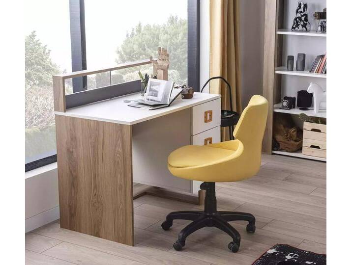 Xlmoebel Schreibtisch Kindertisch aus Holz in Braun für Computer im Büro-Stil (1-St., Schreibtisch), Hergestellt in Europa, braun von OTTO