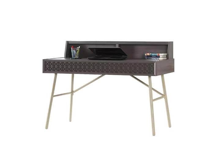 Xlmoebel Schreibtisch Luxuriöser grauer Kinderschreibtisch aus Holz für das Büro (1-St., Schreibtisch), Hergestellt in Europa, grau von OTTO