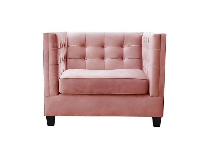 Xlmoebel Sessel 8-teiliges Luxus Lounge Clubsessel Set mit bequemer Sitzpolsterung (8x Sessel), Hergestellt in Europa, rosa von OTTO