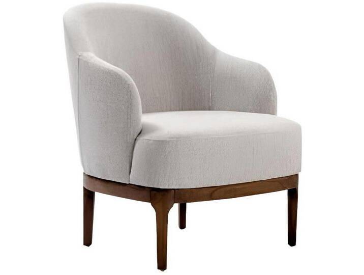 Xlmoebel Sessel Einzelner Design-Loungesessel in luxuriösem Grau für das Wohnzimmer. (Sessel), Hergestellt in Europa, grau von OTTO