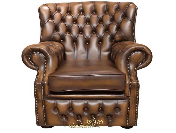 Xlmoebel Sessel Einzelner Designer-Fernsehsessel aus braunem Samt Chesterfield-Stil (Ohrensessel (1 Sitzer), Hergestellt in Europa, braun von OTTO