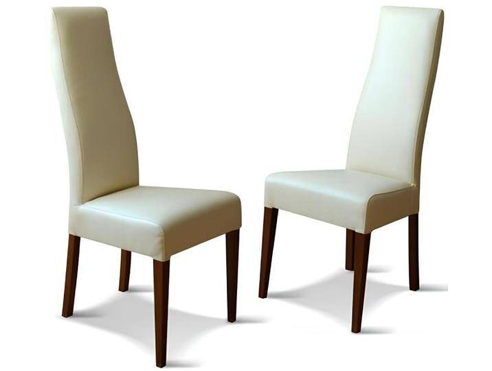 Xlmoebel Esszimmerstuhl FIGARO Neuer Stuhl mit Chesterfield-Design, aus echtem Holz, Hergestellt in Europa, weiß, Weiß von OTTO