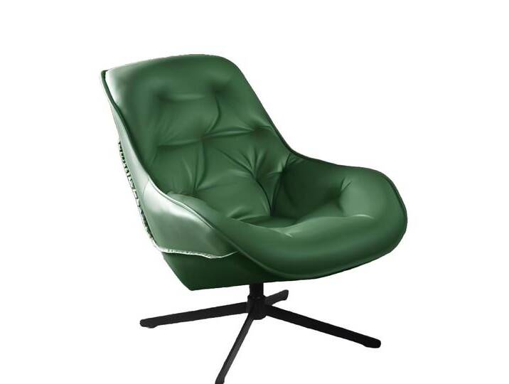 Xlmoebel Loungesessel Grüner Kreativ-Möbel-Sessel für das moderne Wohnzimmer in Textil-Stoff (Sessel), Hergestellt in Europa, grün, Grün von OTTO