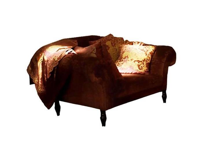Xlmoebel Sessel Neuer Designer-Polstersessel mit Fernsehsessel, Lounge und Sofa (1-St., CHESTERFIELD SESSEL MADRID 1), Hergestellt in Europa, braun von OTTO