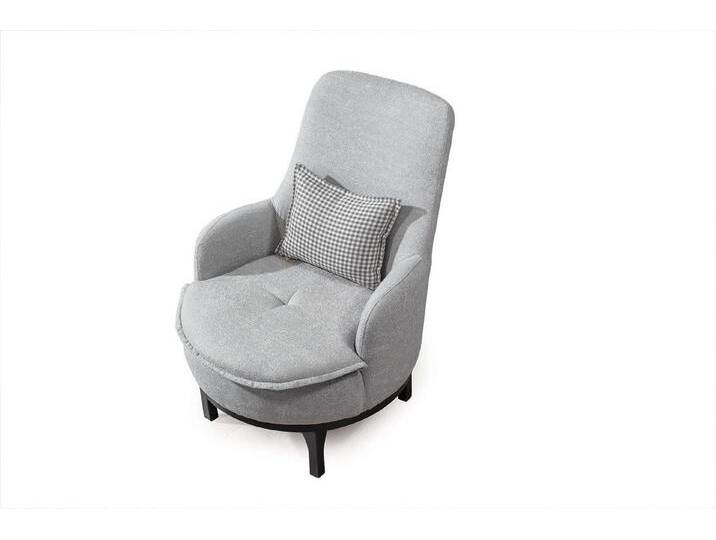 Xlmoebel Sessel Premium Lounge Stuhl 1 Platz Textil Neu Design Modern Sessel (1-St., Sessel), Hergestellt in Europa, grau von OTTO