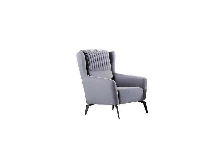 Xlmoebel Sessel Stylischer Loungesessel - Perfekt für Empfang, Konferenz, Hotellobby (1-St., Sessel), Hergestellt in Europa, grau von OTTO