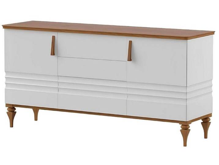 Xlmoebel Sideboard Anrichte Vorratsschrank Buffet Sideboard Buffetschrank (Anrichte), Hergestellt in Europa, weiß von OTTO