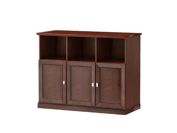 Xlmoebel Sideboard Buffetschrank mit Anrichte, Vorratsschrank und Servierkommode (Sideboard), Hergestellt in Europa, braun von OTTO
