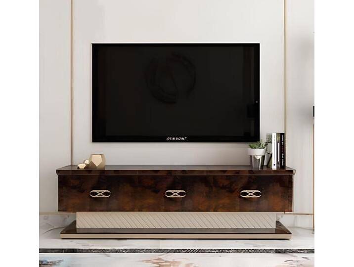 Xlmoebel Sideboard Designer RTV TV Side Low Board Schrank Regal Wohn, Made in Europa, braun Xlmoebel Sideboard Designer RTV TV Side Low Board Schrank Regal Wohn, Made in Europa, braun von OTTO