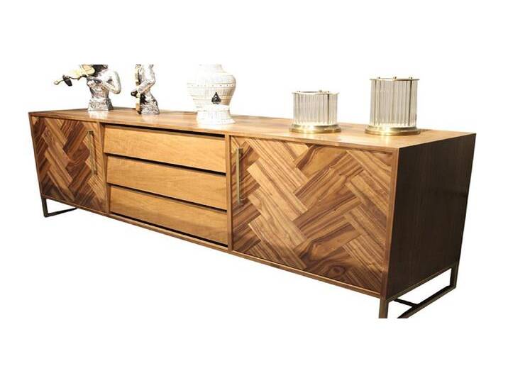 Xlmoebel Sideboard Neues luxuriöses Design-Sideboard für das Wohnzimmer - moderne Konsole (1 St., Sideboard), Hergestellt in Europa, braun von OTTO