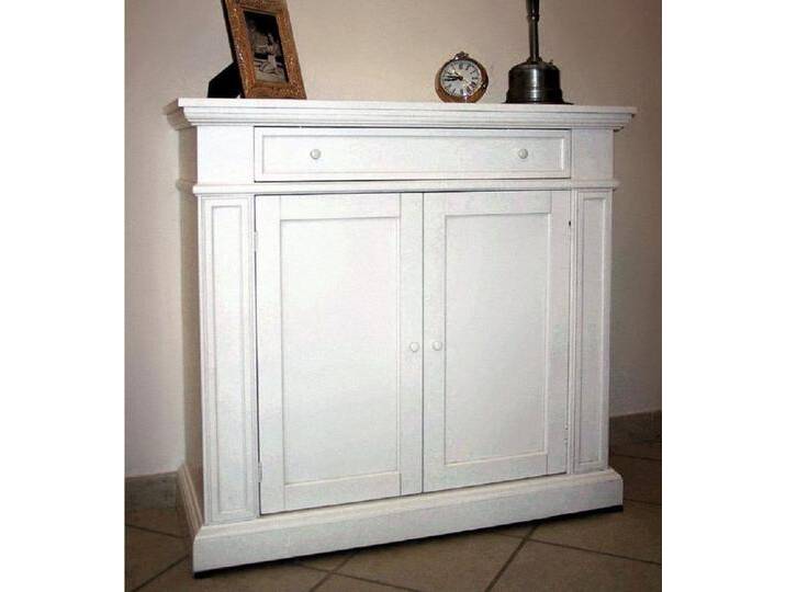 Xlmoebel Kombikommode Klassische Barock Stil Antik Kombikommode Schrank Sideboard Anrichte (1 St), Hergestellt in Italy, weiß von OTTO