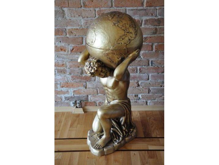 Xlmoebel Bar-Butler Antiker Stil Klassischer Weltkugel Atlas Mini Bar Weinregal Skulptur, (Atlas-Bar 109 cm Hoch-Material:Acryl) von OTTO