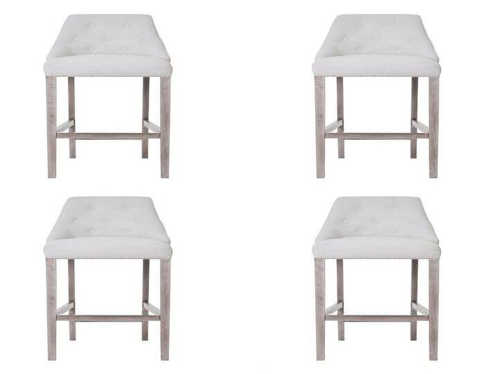 Xlmoebel Stuhl 4er Set Barhocker Tresenstühle in Chesterfield Design-Stil mit, Hergestellt in Europa Xlmoebel Stuhl 4er Set Barhocker Tresenstühle in Chesterfield Design-Stil mit, Hergestellt in Europa von OTTO