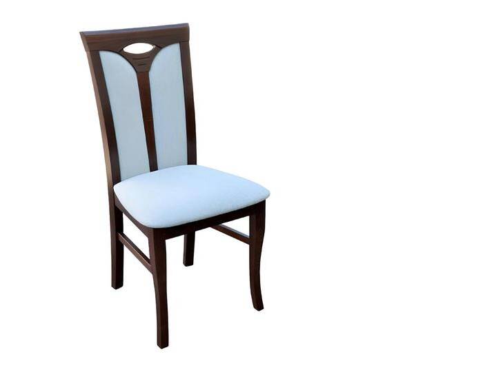 Xlmoebel Esszimmerstuhl Einzelner Wohnzimmerstuhl aus Holz mit gepolsterter Lehne - Designer, Hergestellt in Europa, blau von OTTO