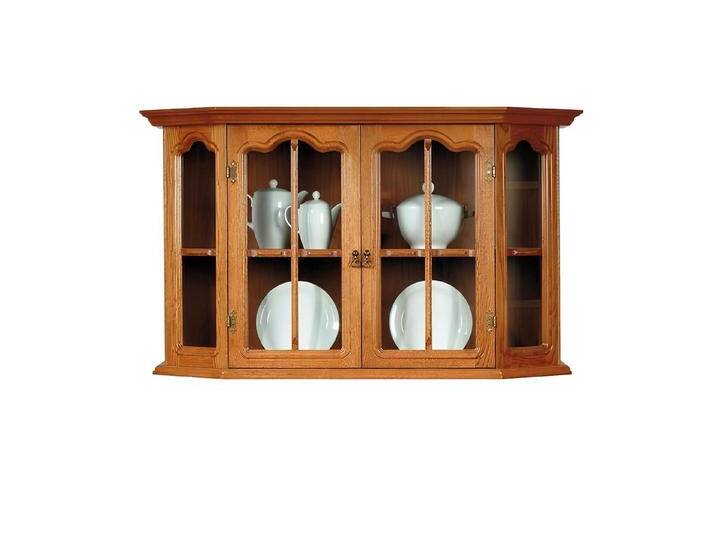 Xlmoebel Vitrine Holz Möbel Aufbewahrung Weinregal Zimmermöbel Vitrine Hausbar (Schrank 4062292180910) Hergestellt in Europa, braun von OTTO