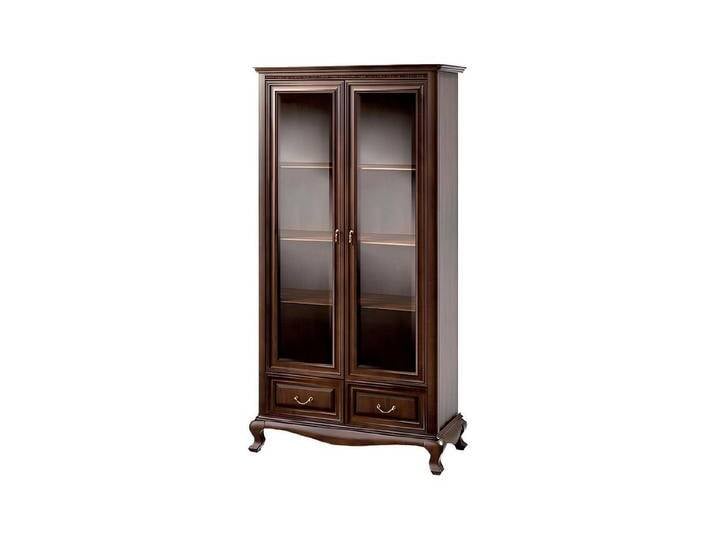 Xlmoebel Vitrine Neuer Vitrinenschrank mit Glas für das Wohnzimmer - klassischer (Klassische Vitrine Vitrinenschrank Vitrinen - Model V-W2 Vitrine) Hergestellt in Europa von OTTO