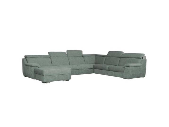 Xlmoebel Wohnlandschaft Grauem Ecksofa U-Form Polster Relaxcouch Stoff Sitzmöbel, 4 Teile, Hergestellt in Europa, grau Xlmoebel Wohnlandschaft Grauem Ecksofa U-Form Polster Relaxcouch Stoff Sitzmöbel, 4 Teile, Hergestellt in Europa, grau von OTTO