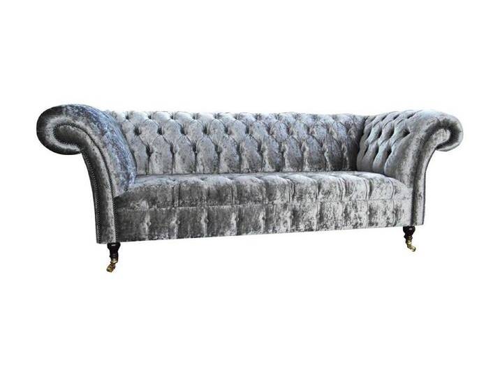 Xlmoebel Wohnlandschaft Zweisitzer Wohnlandschaft 3-Sitzer Garnitur Design Sofa, Hergestellt in Europa, grau, Premium Kunstleder von OTTO