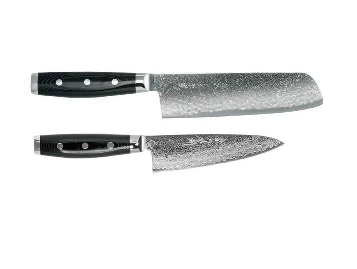 Yaxell Messer-Set GOU 101 Messerset 2 tlg. HP-Y-37028-4 Profi Kochmesser (2-tlg., 1 x Nakiri Gemüsemesser, 1 Kochmesser), Messet 2 tlg. von OTTO