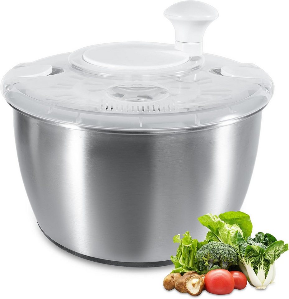Youyijia Salatschleuder Youyijia Salatschleuder Edelstahl Salad Spinner Mit Deckel Youyijia Salatschleuder Youyijia Salatschleuder Edelstahl Salad Spinner Mit Deckel von Youyijia