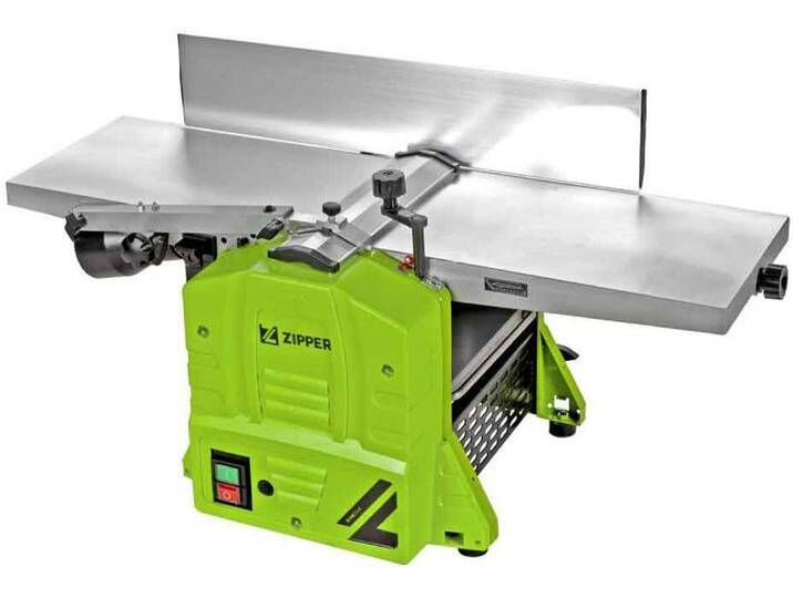 ZIPPER Abricht- und Dickenhobelmaschine, 1500 in W, Hobelbreite: 254 in mm, 2-Messer Hobelwelle, grün ZIPPER Abricht- und Dickenhobelmaschine, 1500 in W, Hobelbreite: 254 in mm, 2-Messer Hobelwelle, grün von OTTO