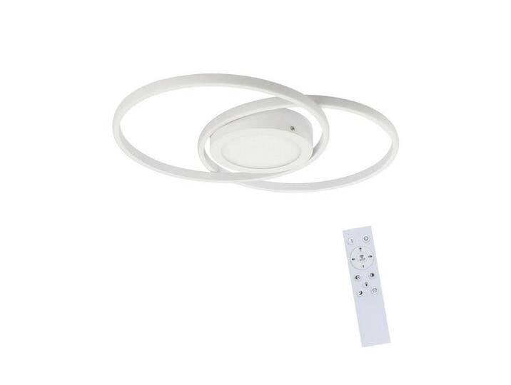 ZMH LED Deckenleuchte Dimmbar Modern 48W mit Fernbedienung Flur Schlafzimmer, LED fest integriert, 3000-6500k, Deckenbeleuchtung Küchenlampe Metall von OTTO
