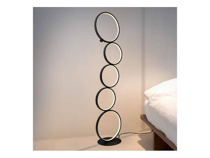 ZMH Stehlampe Wohnzimmer Dimmbar Helligkeit Standleuchte 33W Touch Switch 3000K, Augenschutz, Einfache Installtion, LED fest integriert, Warmweiß, 5-Flammig Ringförmige Schwarz Standlampe für Schlafzimmer ZMH Stehlampe Wohnzimmer Dimmbar Helligkeit Standleuchte 33W Touch Switch 3000K, Augenschutz, Einfache Installtion, LED fest integriert, Warmweiß, 5-Flammig Ringförmige Schwarz Standlampe für Schlafzimmer von OTTO