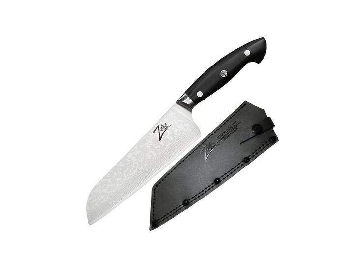 Zelite Infinity by Klarstein Schälmesser Santoku 7 , schwarz von OTTO