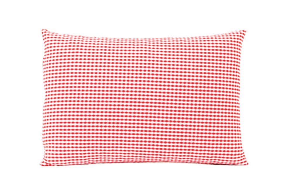 Zierkissen Zirbenkissen, rotweiß kariert. von OTTO