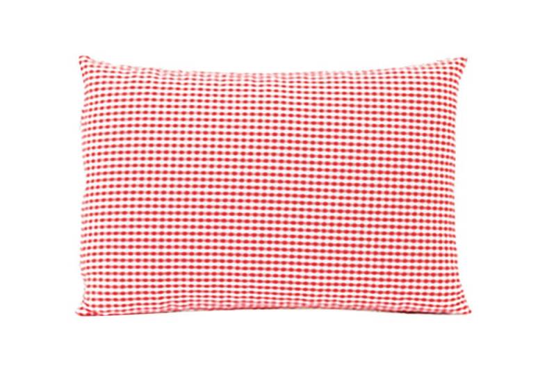 Zierkissen Zirbenkissen, rotweiß kariert. von OTTO