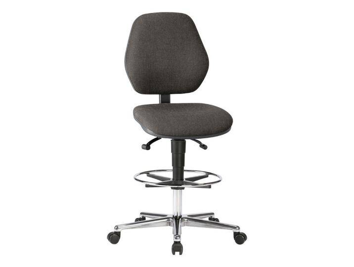 bimos Drehstuhl, Fahrbarer Hochstuhl Stoff sw 9131-6801-525-807 von OTTO