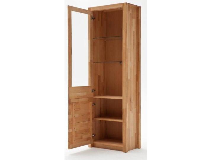 bv-vertrieb Standvitrine Vitrine Kernbuche Anrichte Highboard Sideboard, Vitrine Tür links von OTTO