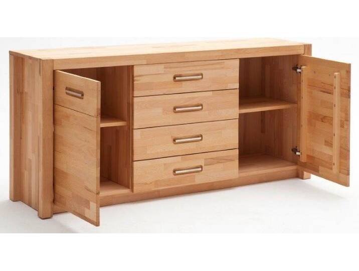bv-vertrieb Standvitrine Vitrine Kernbuche Anrichte Highboard Sideboard, grosses Sideboard von OTTO