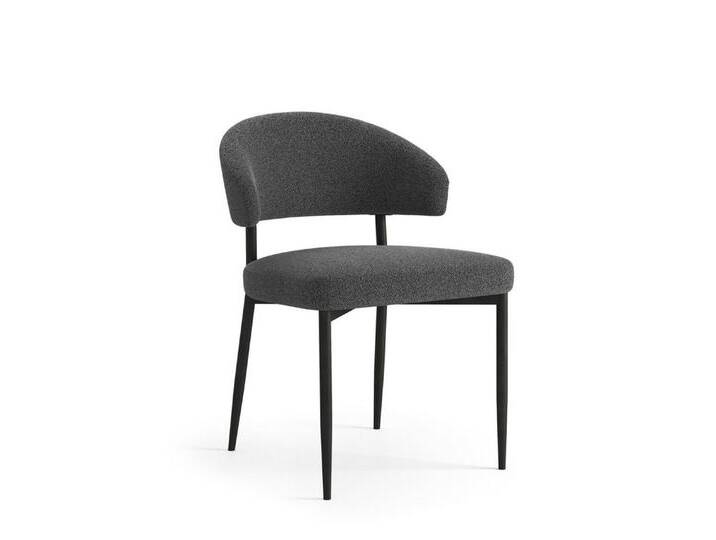 designimpex Esszimmerstuhl 2er Set Design Iris Stuhl Stühle Samt, Anthrazit designimpex Esszimmerstuhl 2er Set Design Iris Stuhl Stühle Samt, Anthrazit von OTTO