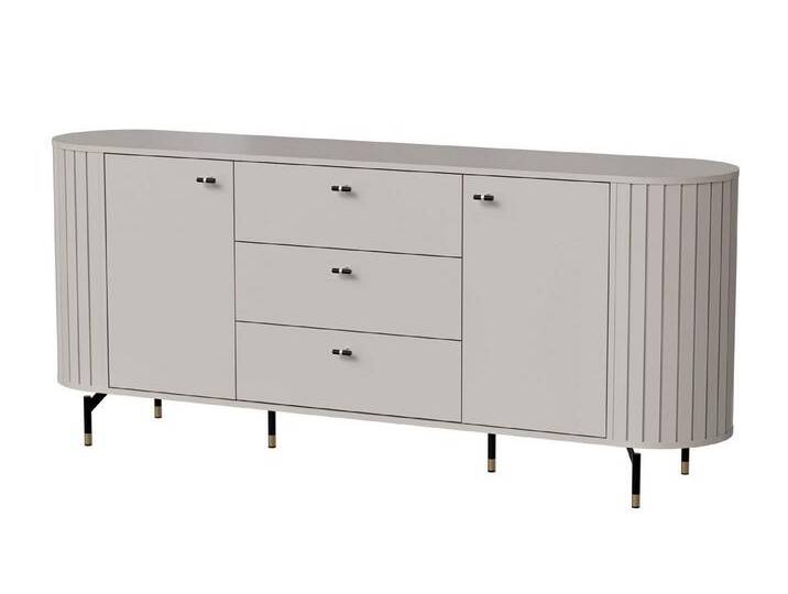 designimpex Sideboard Design Kommode Roma DO-4 Sideboard Schublade Wohnzimmer Ablage Tisch, beige, Cashmere matt designimpex Sideboard Design Kommode Roma DO-4 Sideboard Schublade Wohnzimmer Ablage Tisch, beige, Cashmere matt von OTTO