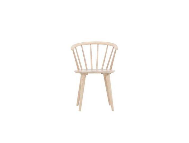 ebuy24 Esszimmerstuhl 2er Set Bobby Esszimmerstuhl mit Armlehne Holz whi (2 St) von OTTO