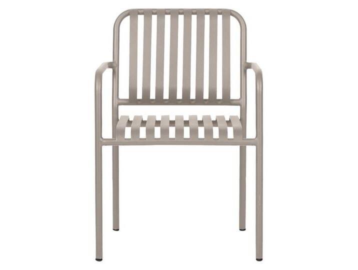 ebuy24 Gartenstuhl 2er Set Stella Gartenstuhl stapelbar, grau. (2 St), grau von OTTO