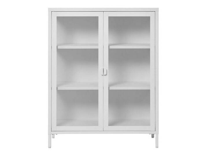 ebuy24 Vitrine Brisbane Vitrinenschrank 2 Glas Türen weiß., weiß ebuy24 Vitrine Brisbane Vitrinenschrank 2 Glas Türen weiß., weiß von OTTO