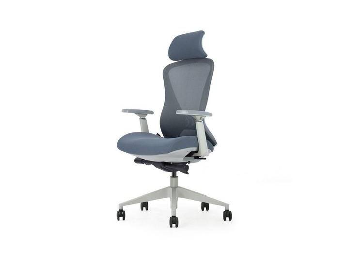 einrichtungsdesign24 Drehstuhl Office Homeoffice Bürostuhl Drehstuhl NEN600 mit Kopfstütze, schwarz, schwarz von OTTO