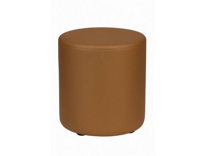 einrichtungsdesign24 Polsterhocker Leichtgewicht Hocker Sitzpouf aus Kunstleder für Kinder & Erwachsene (1 Hocker mit Kunststofffüßen), Kunstleder desinfizierbar und schwer entflammbar von OTTO