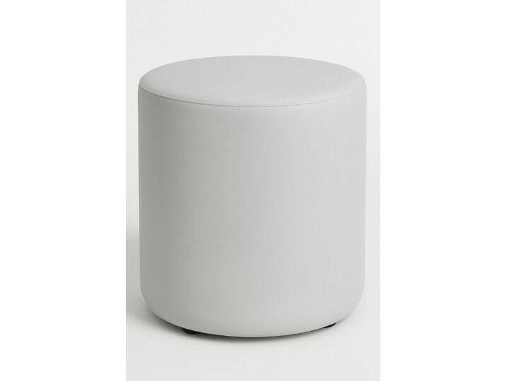 einrichtungsdesign24 Polsterhocker Leichtgewicht Hocker Sitzpouf aus Kunstleder für Kinder & Erwachsene (1 Hocker mit Kunststofffüßen), Kunstleder desinfizierbar und schwer entflammbar von OTTO