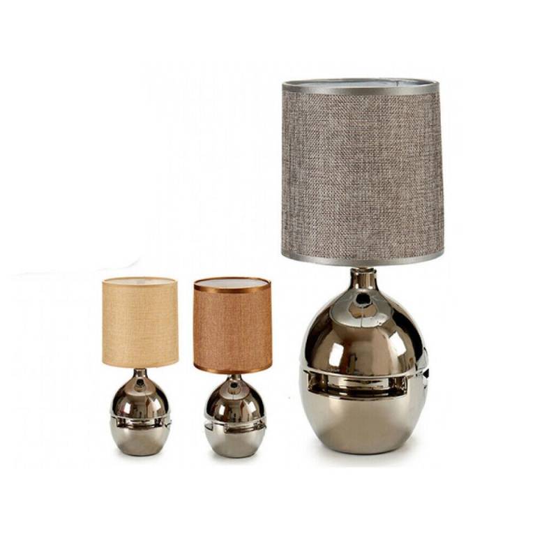 emeco LED Tischleuchte 2er Design Tisch Leuchte Wohn Raum Beleuchtung Strahler Textil Lampe f von emeco
