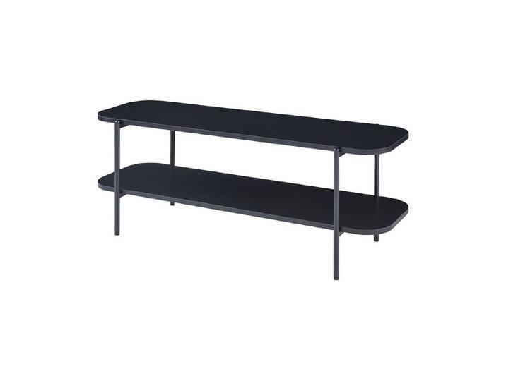en.casa TV-Regal, »Samnanger« Metall 120 x 40 x 45 cm Schwarz, schwarz von OTTO