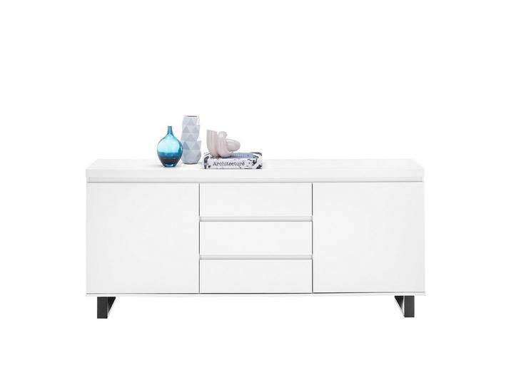 expendio Sideboard Asmaro 1, Korpus und Front: Modern White, 166x74x40 cm, weiß von OTTO