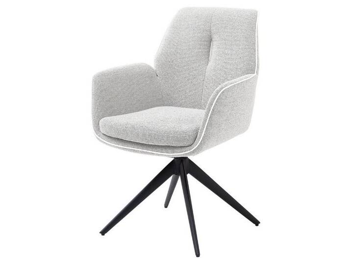 freiraum Armlehnstuhl Enja (2er Set), (2er Set) drehbar, beige, schwarz - 64x92x65 (BxHxT), beige schwarz von OTTO