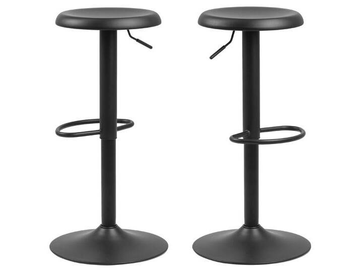 freiraum Barhocker Finch (2er-Set), (2er-Set) in schwarz, Stahl - 40x80x40cm (BxHxT), schwarz von OTTO