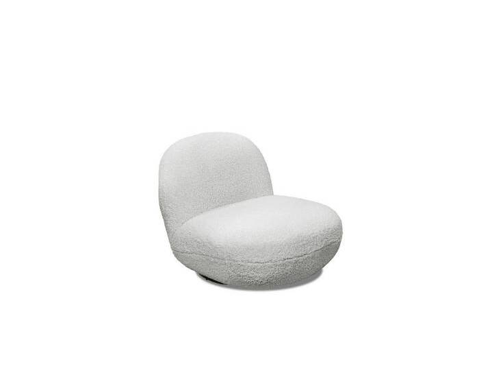 freiraum Drehsessel CHRIS Drehsessel, drehbar, aufgebaut, weicher Bezugsstoff silver - 85x70x99 (BxHxT) von OTTO